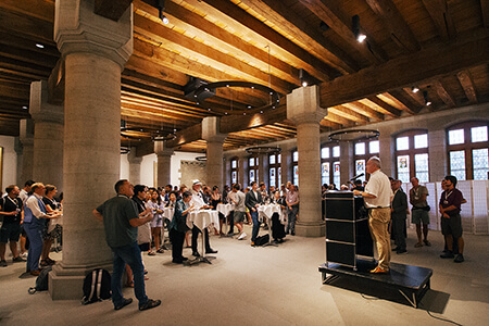 Opening reception in the historic town hall, 22.08.2023