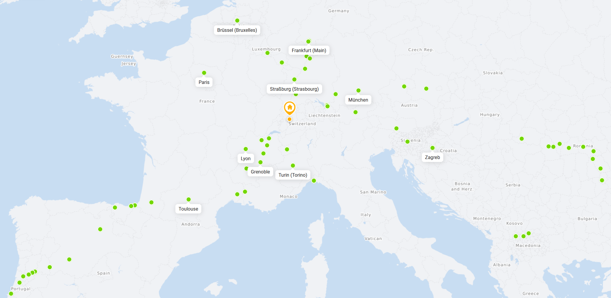 Flixbus to Bern